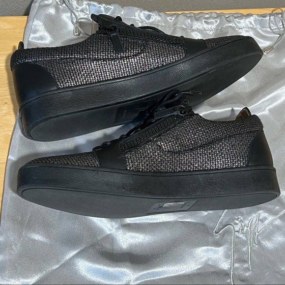 Giuseppe Zanotti men’s sneakers NEW size 43 US 10 Made in Italy - Picture 9 of 10